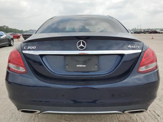 2018 Mercedes-Benz C 300 4matic