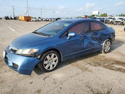 Honda salvage cars for sale: 2009 Honda Civic LX