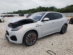 Salvage cars for sale from Copart New Braunfels, TX: 2023 Maserati Grecale Modena