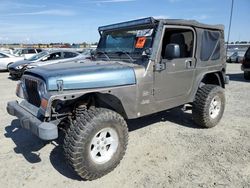 Jeep salvage cars for sale: 2004 Jeep Wrangler / TJ Sahara