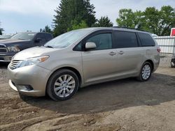 Salvage cars for sale from Copart Finksburg, MD: 2015 Toyota Sienna LE