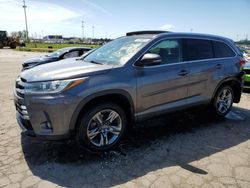 Toyota Highlander Vehiculos salvage en venta: 2017 Toyota Highlander Limited