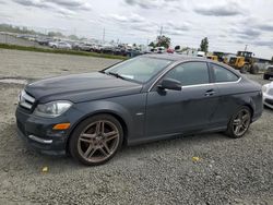 Mercedes-Benz c 250 salvage cars for sale: 2012 Mercedes-Benz C 250