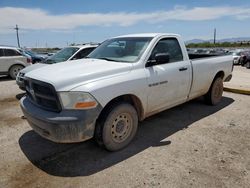 2012 Dodge RAM 1500 ST en venta en Tucson, AZ