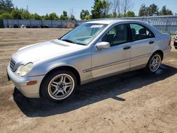 Mercedes-Benz salvage cars for sale: 2003 Mercedes-Benz C 240