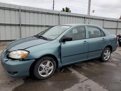 Toyota Vehiculos salvage en venta: 2007 Toyota Corolla CE