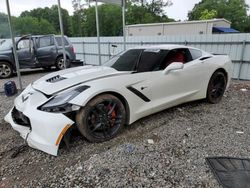 Chevrolet salvage cars for sale: 2018 Chevrolet Corvette Stingray 2LT