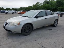 Vehiculos salvage en venta de Copart Ellwood City, PA: 2008 Pontiac G6 Base