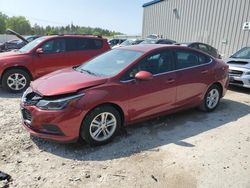 Chevrolet salvage cars for sale: 2018 Chevrolet Cruze LT