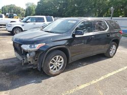 Chevrolet salvage cars for sale: 2020 Chevrolet Traverse LS