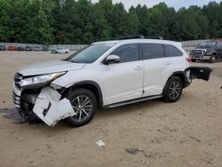 2018 Toyota Highlander SE en venta en Gainesville, GA