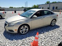 Chevrolet Cruze ltz salvage cars for sale: 2012 Chevrolet Cruze LTZ