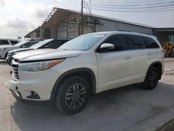 Toyota Vehiculos salvage en venta: 2016 Toyota Highlander LE