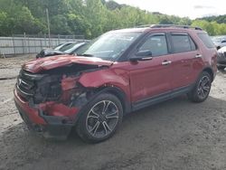 Salvage cars for sale from Copart Hurricane, WV: 2014 Ford Explorer Sport