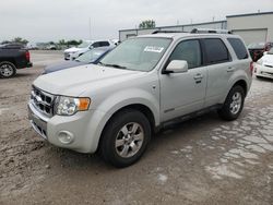 Ford Escape Limited Vehiculos salvage en venta: 2008 Ford Escape Limited