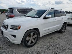 Jeep salvage cars for sale: 2014 Jeep Grand Cherokee Overland