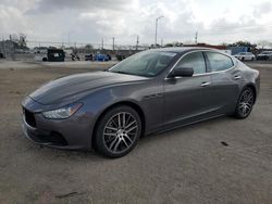 Maserati salvage cars for sale: 2015 Maserati Ghibli