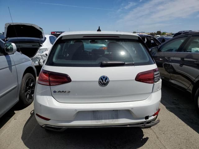 2019 Volkswagen E-GOLF SEL Premium