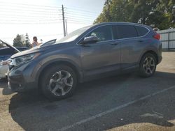 Vehiculos salvage en venta de Copart Rancho Cucamonga, CA: 2018 Honda CR-V EX