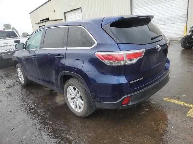 2014 Toyota Highlander LE