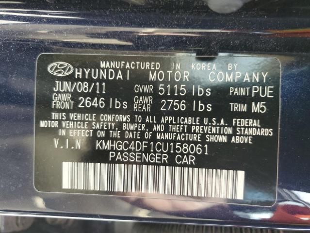 2012 Hyundai Genesis 4.6L