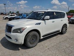 Infiniti QX56 salvage cars for sale: 2012 Infiniti QX56