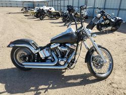 Salvage cars for sale from Copart Amarillo, TX: 2003 Harley-Davidson Fxstdi
