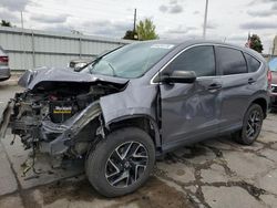 Vehiculos salvage en venta de Copart Littleton, CO: 2016 Honda CR-V SE