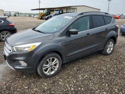 Vehiculos salvage en venta de Copart Temple, TX: 2018 Ford Escape SE