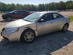 Pontiac salvage cars for sale: 2006 Pontiac G6 SE1