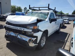 Chevrolet Silverado c1500 salvage cars for sale: 2021 Chevrolet Silverado C1500