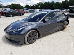Salvage cars for sale from Copart Ocala, FL: 2023 Tesla Model 3