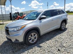 Toyota salvage cars for sale: 2015 Toyota Highlander LE