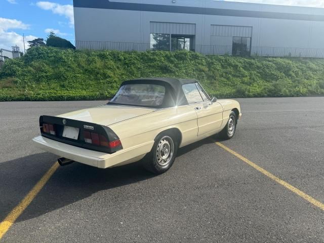 1985 Alfa Romeo Veloce 2000 Spider