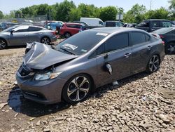 Honda Civic SI salvage cars for sale: 2015 Honda Civic SI