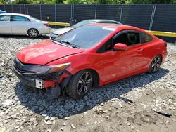 Honda Civic salvage cars for sale: 2014 Honda Civic EX