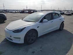 Salvage cars for sale from Copart Sun Valley, CA: 2022 Tesla Model 3