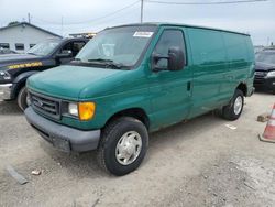 Salvage cars for sale from Copart Pekin, IL: 2007 Ford Econoline E250 Van