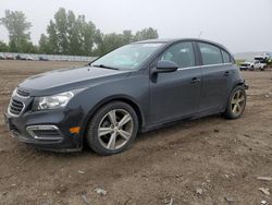 Chevrolet salvage cars for sale: 2015 Chevrolet Cruze LT