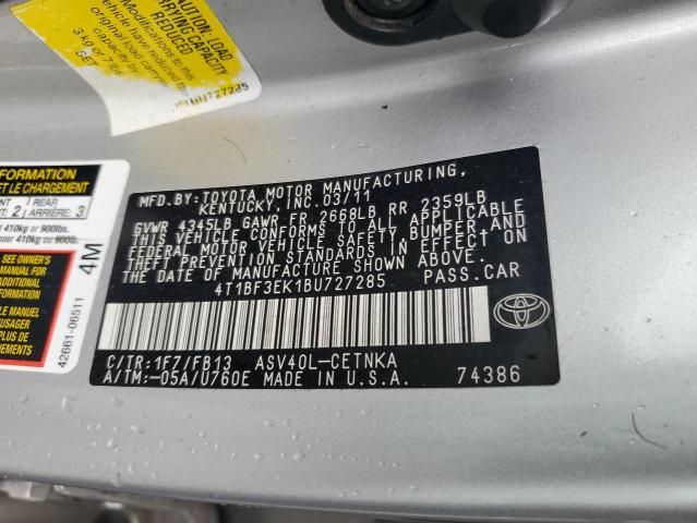 2011 Toyota Camry Base