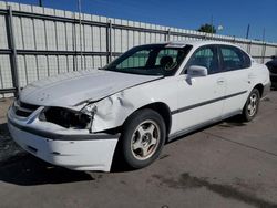 Chevrolet salvage cars for sale: 2000 Chevrolet Impala