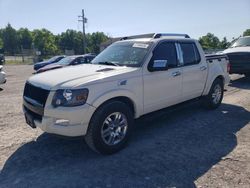Salvage cars for sale from Copart York Haven, PA: 2008 Ford Explorer Sport Trac Limited