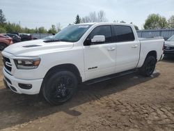 Salvage cars for sale from Copart Bowmanville, ON: 2022 Dodge RAM 1500 Sport