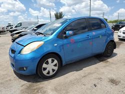 Salvage cars for sale from Copart Miami, FL: 2010 Toyota Yaris