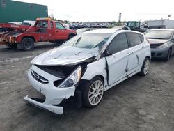 Salvage cars for sale from Copart Montreal Est, QC: 2017 Hyundai Accent Sport