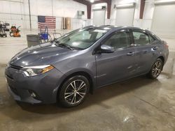 Salvage cars for sale from Copart Avon, MN: 2016 Toyota Corolla L