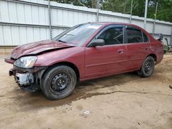Salvage cars for sale from Copart Austell, GA: 2002 Honda Civic EX