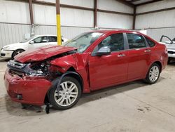 Ford Focus sel salvage cars for sale: 2011 Ford Focus SEL