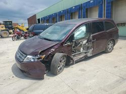 Salvage cars for sale from Copart Columbus, OH: 2011 Honda Odyssey EXL