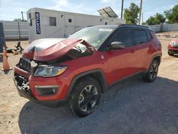 Salvage cars for sale from Copart Oklahoma City, OK: 2018 Jeep Compass Trailhawk